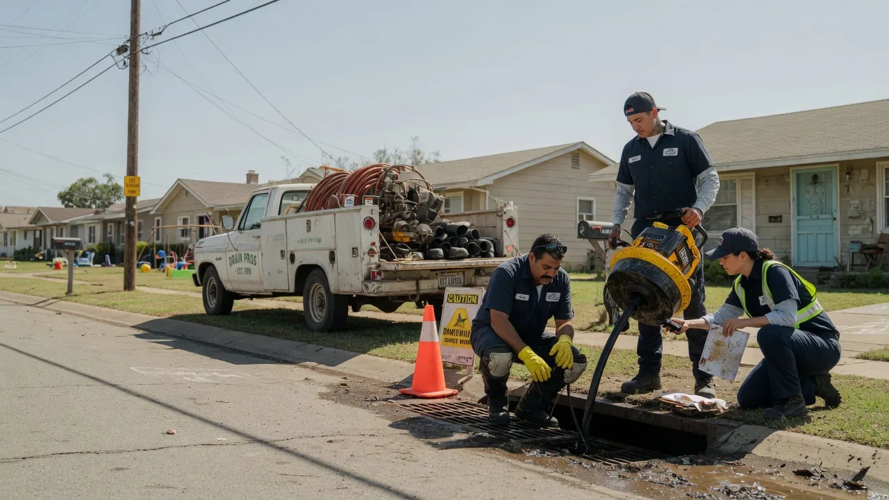 Drain Cleaning in Lone Oak, TX near me